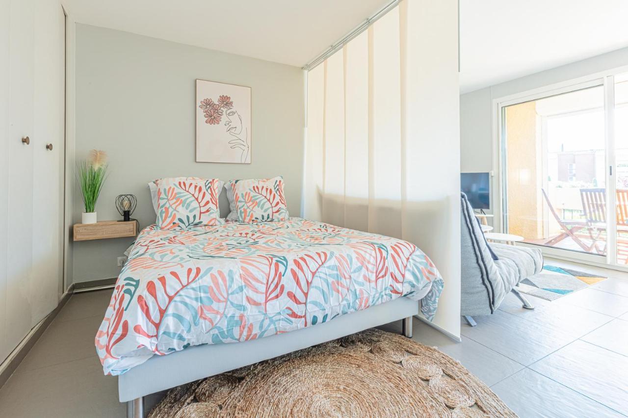 Le Pin Parasol A Cassis - Studio 3 Personnes By K6 Buitenkant foto
